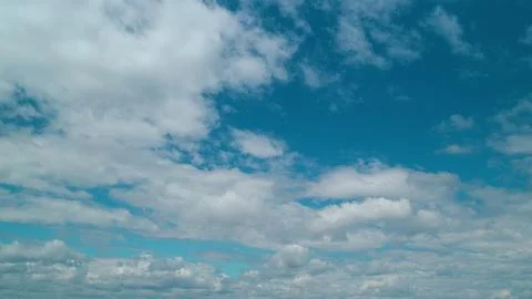 Dramatic Cloudscape, Summer Sky Background Texture With Different Types Of Stock Photos