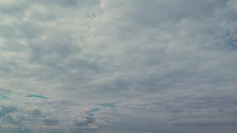 Dramatic Cloudscape, Summer Sky Background Texture With Different Types Of Foto stock