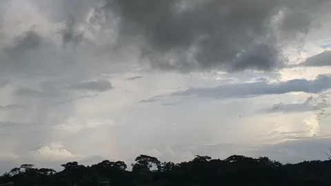 Dramatic Cloudy Sky Dark 스톡 동영상 320094973