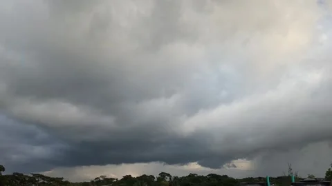 Dramatic Cloudy Sky Dark 스톡 동영상 320094976