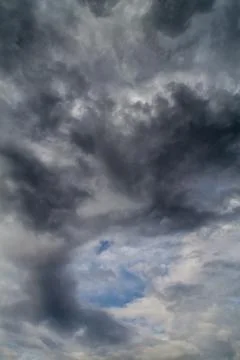 Dramatic cloudy sky Stock Photos