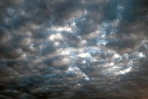 Dramatic Cloudy Sky Stock Photos