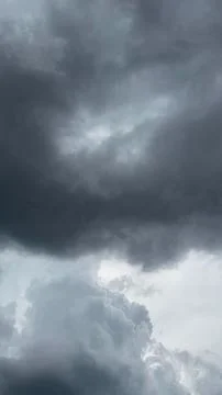 Dramatic cloudy sky Stock Photos