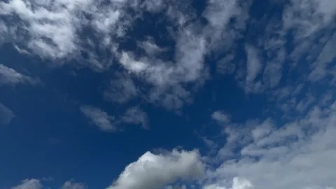 Dramatic Cloudy Sky with Sunlight Over the Netherlands Atmospheric Cloudscape Vídeos de archivo 343001848