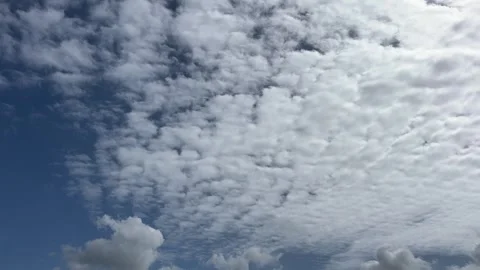 Dramatic Cloudy Sky with Sunlight Over the Netherlands Atmospheric Cloudscape 스톡 동영상 343002493
