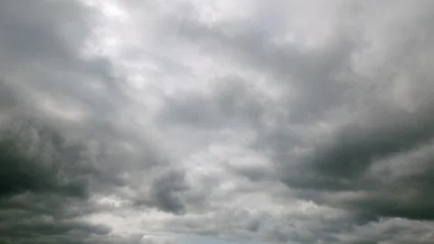 Dramatic Cloudy Sky with Various Shades of Gray Tones and Intriguing Patterns Ab Stock Photos