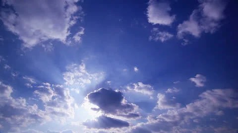 Dramatic cloudy  sky weather Time lapse Stockbeeldmateriaal 22923210