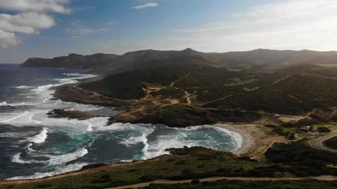 Dramatic coastline 1 Stock Footage 242002417