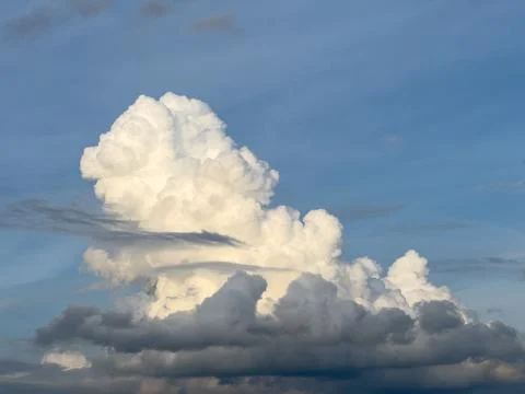 Dramatic Cumulonimbus Cloud Formation Stock Photos