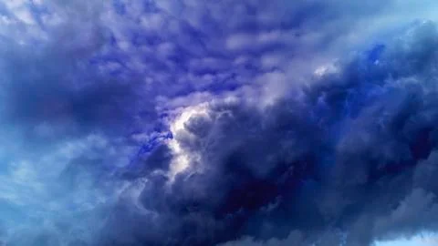 Dramatic Cumulus Sky Stock Photos