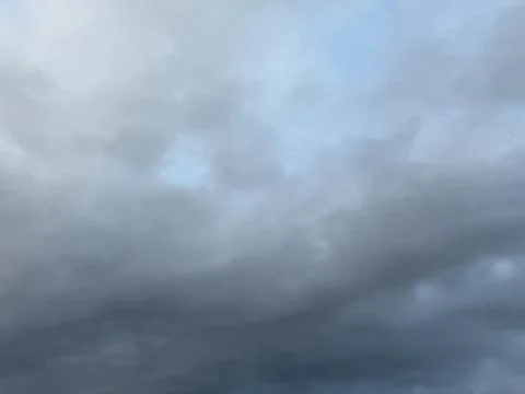 Dramatic Dark Clouds With Soft Light 写真素材
