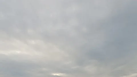 Dramatic dark thunder rain storm clouds on sunrise sky Video stock 155969389