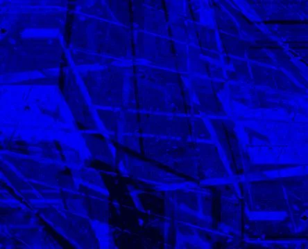 A dramatic, deep blue background with a dark, rough texture. Illustrazione stock