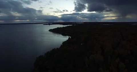 Dramatic Evening Sky 스톡 동영상 77724599