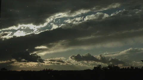 Dramatic evening time lapse of clouds Video stock 50023669