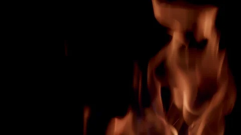 This is a Dramatic Fire Flames Abstract Background that captivates with its visu Video stock 310572304