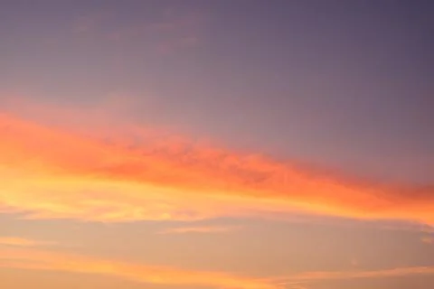 Dramatic fluffy cloud and sky Stock Photos