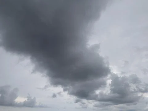 Dramatic gray color cloud 写真素材