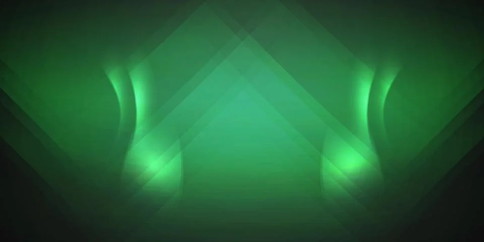 Dramatic Green Light Portrait Wallpaper イラスト素材