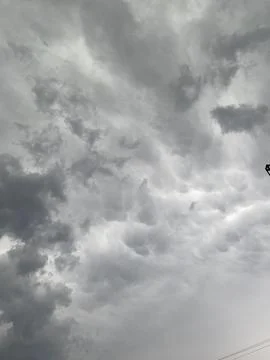 Dramatic Grey Cloudscape in Pakistan Fotos de archivo
