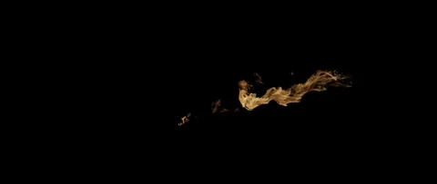 Dramatic Ground Fire Animation Ultra HD Cinematic Flames Stock Footage 340076049