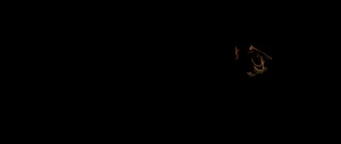Dramatic Ground Fire Animation Ultra HD Cinematic Flames Stock Footage 340078664