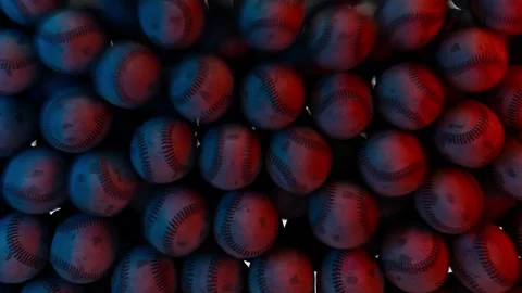 Dramatic Grunge Baseball Transition Neon Stock Footage 324805939