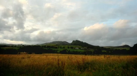 Dramatic Hills Stock Footage 490416