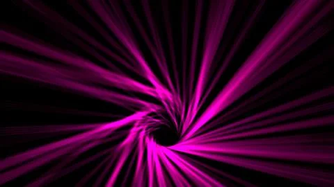 Dramatic hot pink light burst against black backdrop for a modern and dynamic Stock Illustration