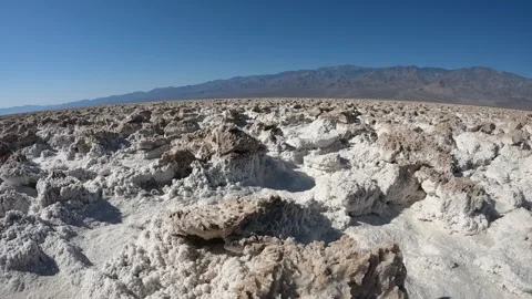 Dramatic landscape in Death Valley Stock Footage 297167687