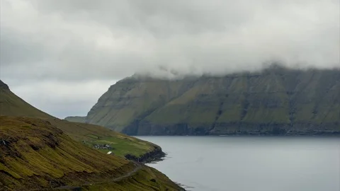 Dramatic landscape of Faroe Islands. Stock Footage 122815200
