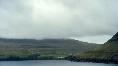Dramatic landscape of Faroe Islands. Stock Footage 122815368