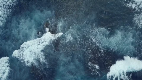 Dramatic landscape of Faroe Islands viewed from above. Vidéo 125332051