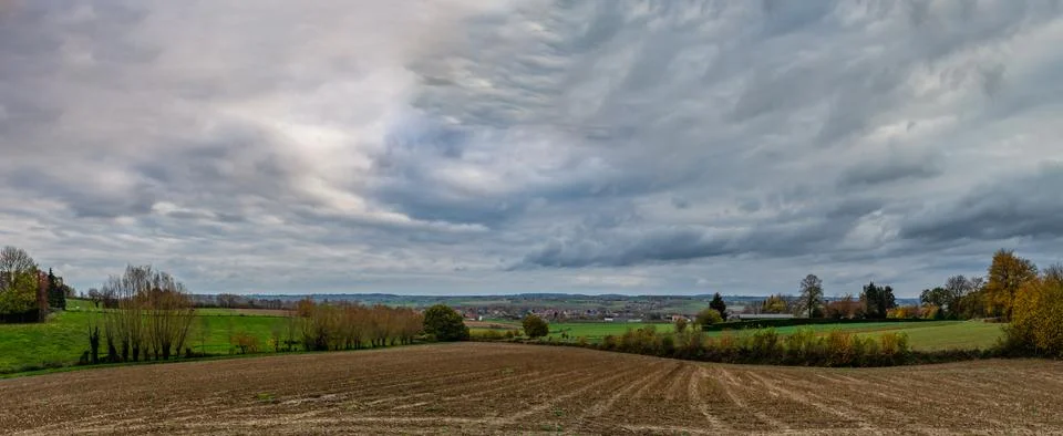 Dramatic Landscape "kluisbergen" Stock Photos
