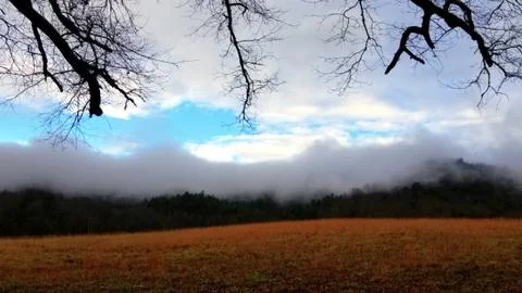 Dramatic Late Autumn Cloudscape (14) Stock Photos