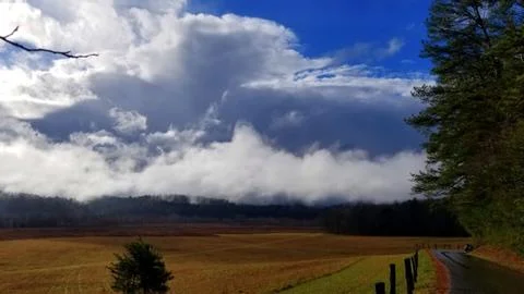 Dramatic Late Autumn Cloudscape (20) Stock Photos