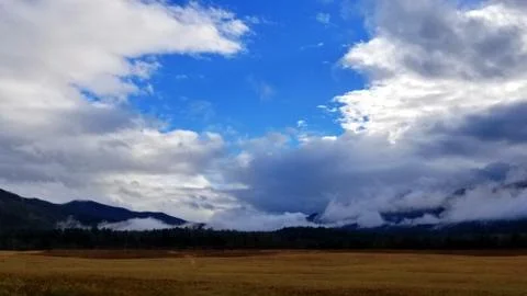 Dramatic Late Autumn Cloudscape (21) Stock Photos