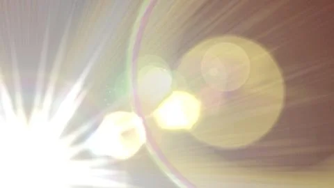 Dramatic Lens Light Streak Illustrazione stock