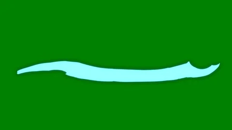 A dramatic light effect transitioning across a green screen perfect Stock Footage 301387042