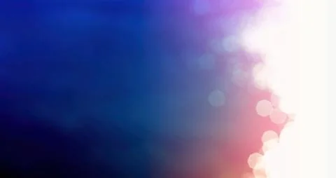 Dramatic light leak in ocean bokeh background Stock Illustration