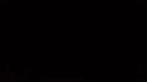 Dramatic Lightning Bolt Striking Through Dark Night Storm Clouds Stock Footage 339317210