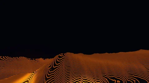Dramatic Low-Angle View of Abstract Metal Whirlpool, 4K ProRes 422 HQ Stock Footage 336746020