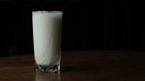 Dramatic Milk Spill Stock Footage 10774021