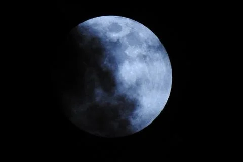 Dramatic Moon 写真素材