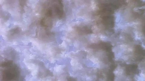 Dramatic Morning Clouds Sky. 스톡 사진