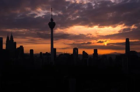 Dramatic Morning Foto stock