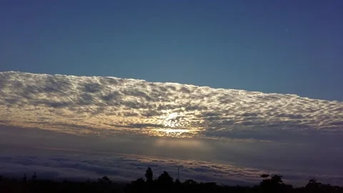 Dramatic morning timelapse Stock Footage 272228157