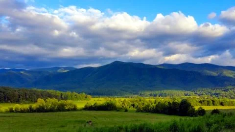 Dramatic Mountain Clouds (2) Stock Photos