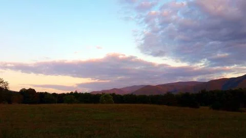 Dramatic Mountain Clouds (2) Foto stock