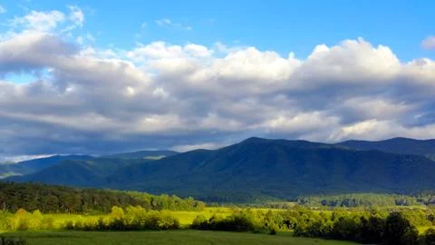 Dramatic Mountain Clouds (3) Stock Photos